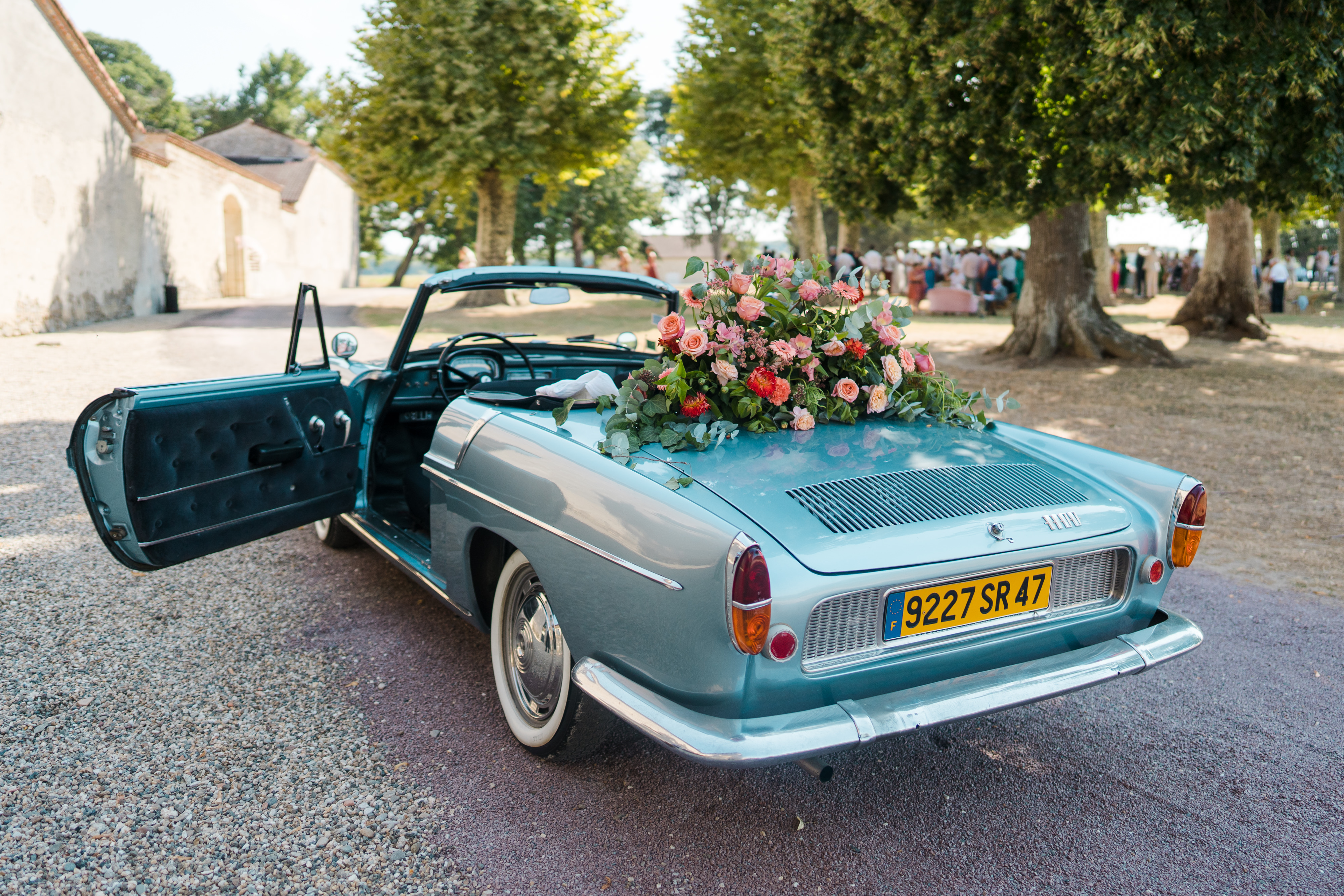 PW - Voiture de mariés à Marmande, Langon et Agen