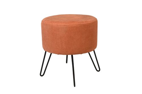 pouf terracotta